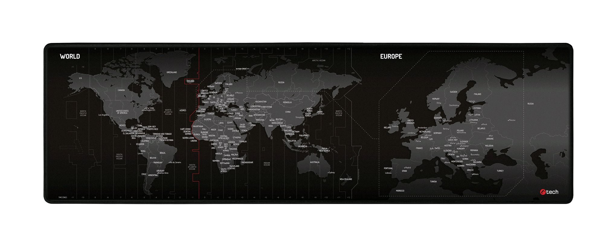 C-TECH MP-01W World, podložka pod myš