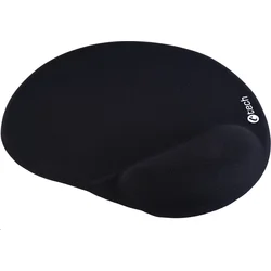 C-TECH MPG-03, gelová podložka pod myš, černá MPG-03BK - Myši