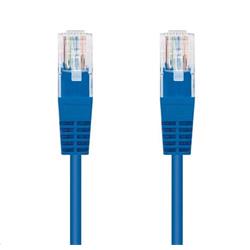 C-TECH patch cord Cat5e, UTP, blue, 5m