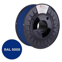 C-TECH PREMIUM LINE tlačová struna (filament), PLA, signálna modrá, RAL5005, 1,75mm, 1kg
