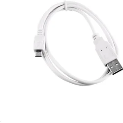 C-TECH USB 2.0 AM/microUSB, 1 m, biela