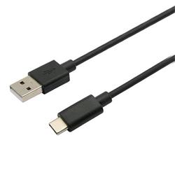 C-TECH USB 2.0 AM to USB-C cable (AM/CM), 1m, black