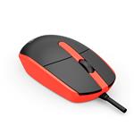 C-TECH WM-10, čierna a červená, USB