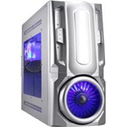 CA CASE AEROCOOL AeroEngine Jr.-SV (Silver Steel Case/ Silver Jet)