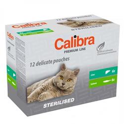 Calibra Cat Premium Sterilised multipack 12x100g