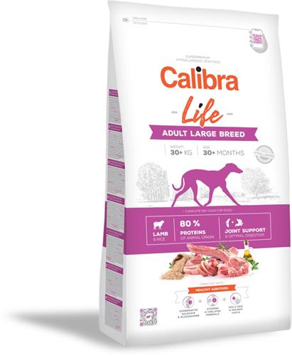 Calibra Dog Life Adult Large Breed Lamb 2,5kg granule pre psov