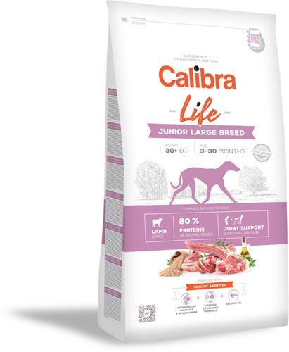 Calibra Dog Life Junior Large Breed Lamb 2,5kg granule pre šteňatá