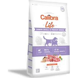Calibra Dog Life Junior Small&Medium Breed Lamb 2,5kg granule pre šteňatá