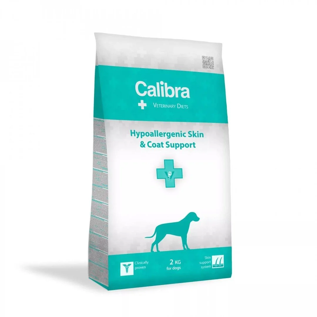 Calibra VD Dog Hypoallergenic Skin&Coat Support 2kg granule pre psov