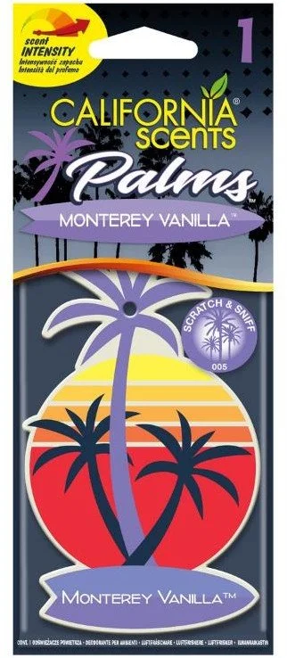 California Scents Palms Monterey Vanilla