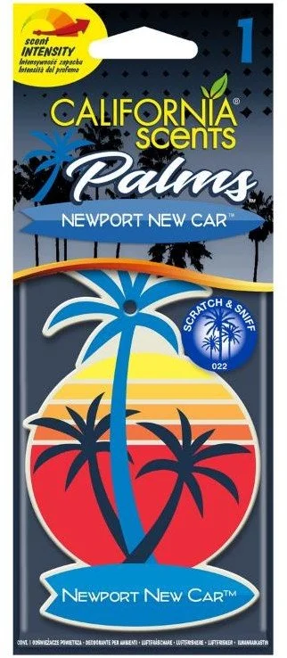 California Scents Palms Nové auto