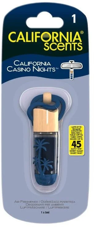 California Scents Závesná fľaštička California Casino Nights