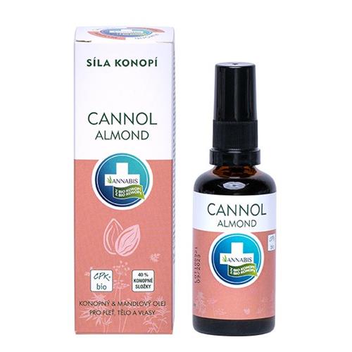 CANNOL ALMOND BIO Konopný a mandlový olej 50ml