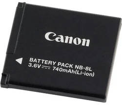 Canon akumulátor NB-8L pro A3100, A3000, 740mAh