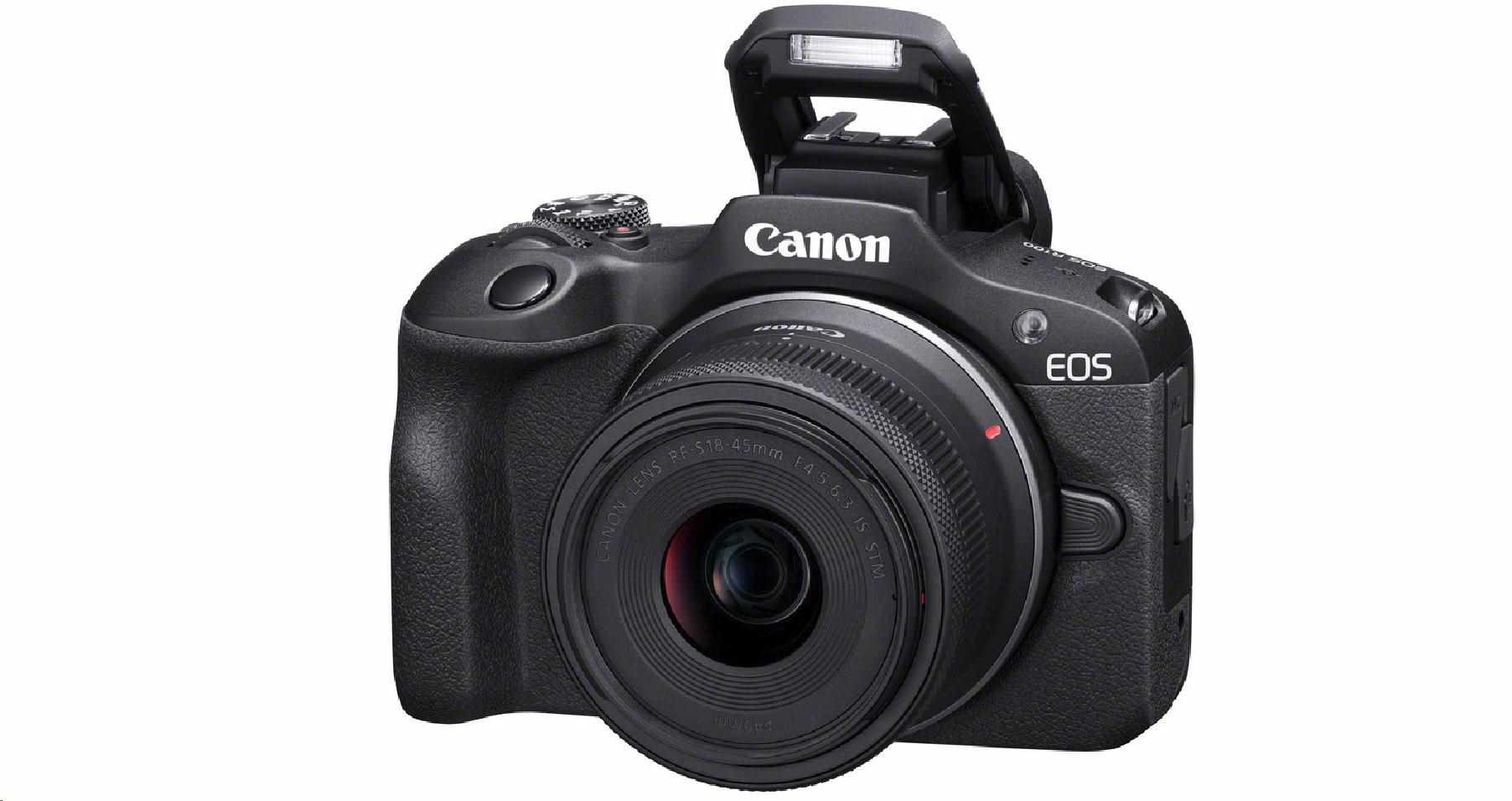 Canon EOS R100 + RF-S 18-45mm IS STM + puzdro + SD (cestovná súprava)