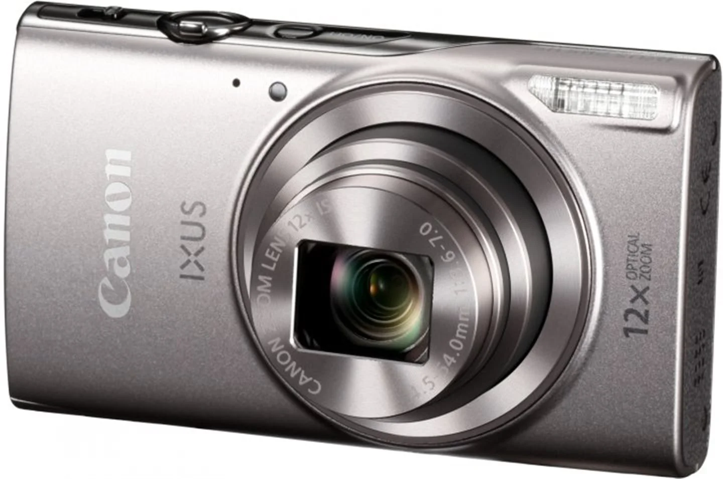 CANON IXUS 285, 20 MPx, 285, 12x zoom, LCD 3" strieborný 1079C001