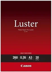 CANON LU-101 Luster, A3 fotopapír, 20 ks, 260g/ m