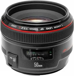 Canon objektiv EF 50mm f/1.2 L USM