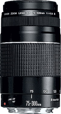 Canon objektív EF 75-300mm f/4.0-5.6 III Zoom 6473A023