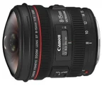 Canon objektiv EF 8-15mm f/4 L Fisheye USM