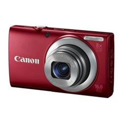 Canon PowerShot A4000 IS, 16MP, 8x zoom, 28-224mm, 3,0" LCD Red