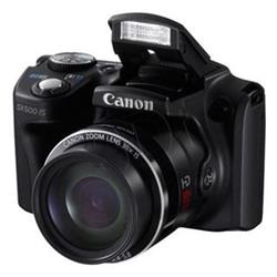 Canon PowerShot SX500 IS 16,1 MPix, 30x zoom (24-720mm),  3,0” LCD, Black