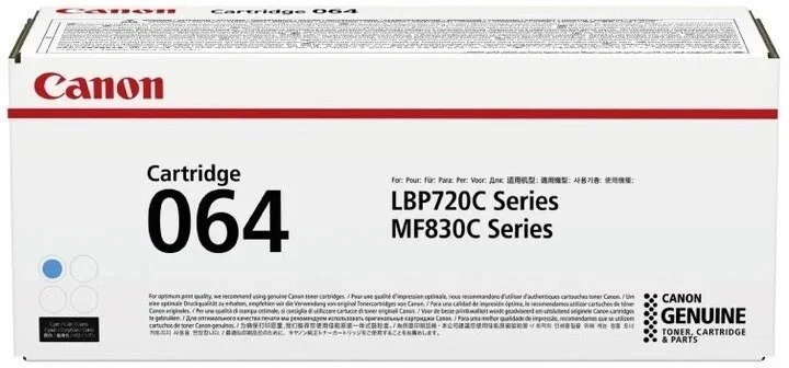 Canon toner CRG 064C azurová pro i-Sensys MF 832cdw ( 5 000 str.)