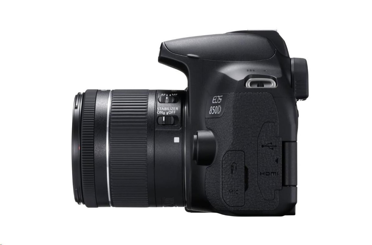 CANON zrkadlovka EOS 850D + EF-S 18-55 IS STM 3925C002