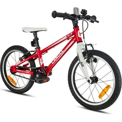 CANULL AIR 16" ultraľahký detský bicykel červený