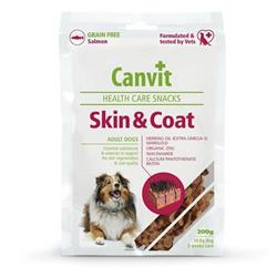 Canvit Snacks Skin & Coat 200g pamlsek pro psy