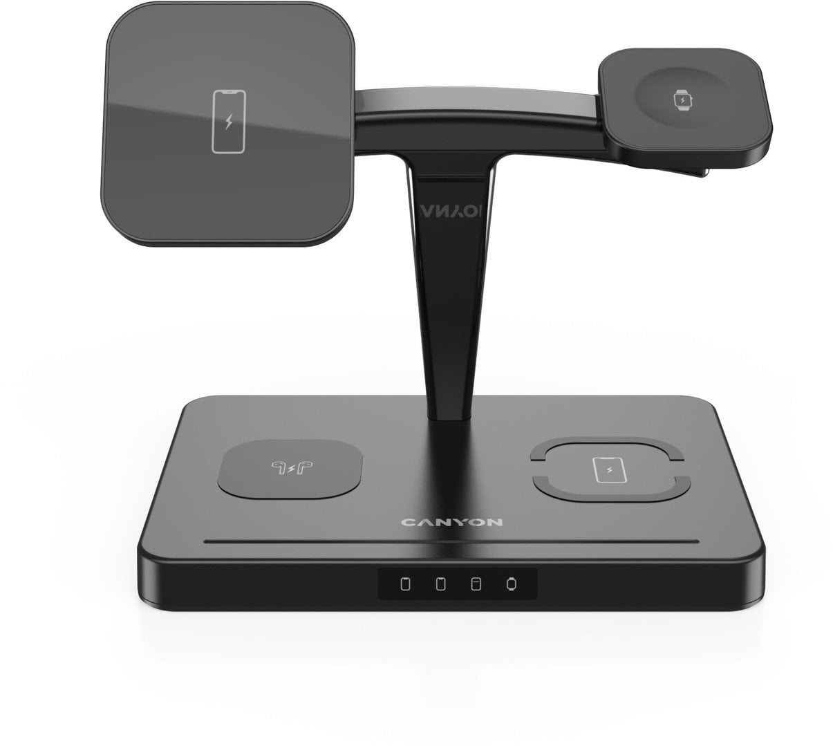 CANYON Bezdrátová nabíječka WCS-404B, černá