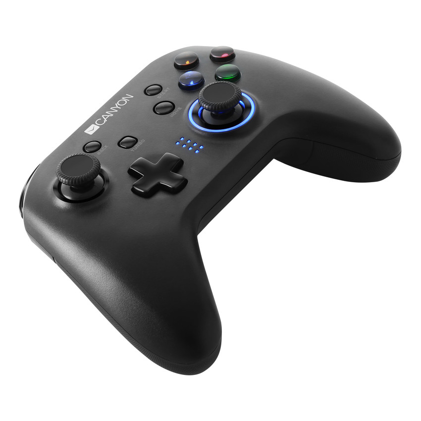 CANYON Bezdrôtový gamepad GPW3 4 v 1 (Nintendo Switch, Android, PC, PS3)