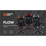 CANYON gaming chair Flow MCH01 Mesh Black Red