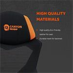CANYON herní židle Wave MCH02 Mesh Black oranžová