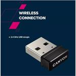 CANYON HSET-W5 bezdrátový SET klávesnice + optická myš