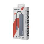 CANYON hub DS-17 6in1 4k USB-C Grey