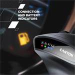CANYON mouse MW-25 Ergonomic LED AA Dual mode Wireless Black