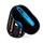 CANYON myš laserová bezdrátová USB černo-modrá 3tl. 800/1600dp, podložka