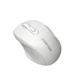 CANYON OnClick 20 1600DPI 4 buttons bezdrátová myš White