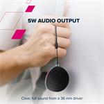 CANYON OnMove 13 5W Black magnetický bluetooth reproduktor