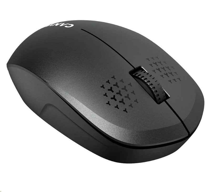 CANYON Optická bezdrôtová myš MW-4, 1200 dpi, Bluetooth, batéria AA, čierna