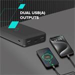 CANYON power bank OnPower 200 20000mAh Black