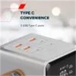 CANYON Power Bank PB-610, 60000 mAh PD 100W, biela