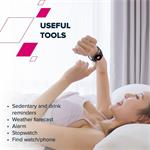 CANYON Smart Watch Hexagon 88 BT-CALL Silver