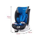 Caretero Autosedačka Volante Fix graphite