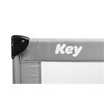 Caretero Cestovní postýlka Key grey