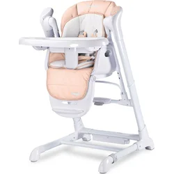 Caretero Dětská jídelní židlička 2v1 Indigo powder pink