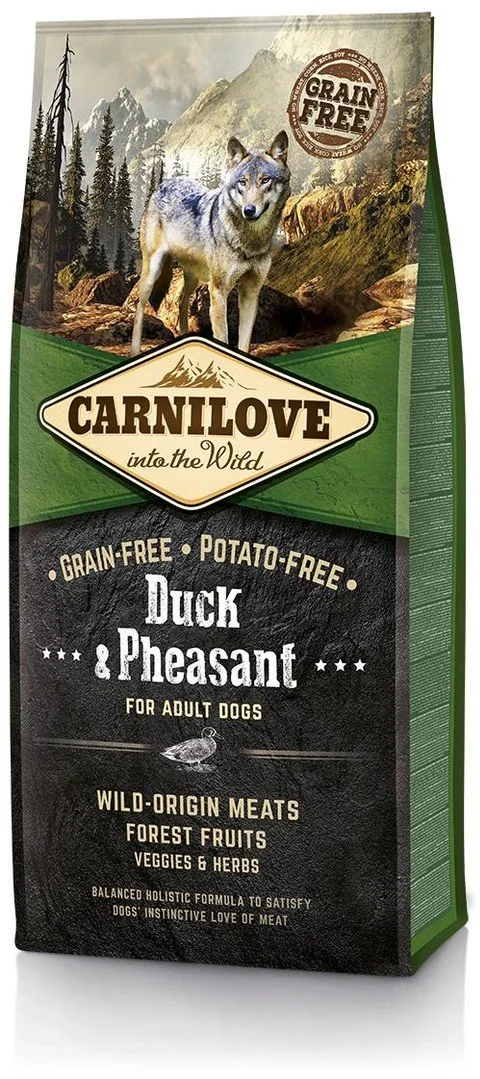 Carnilove Duck & Pheasant for Adult 12kg granule pro psy