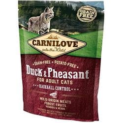 Carnilove Duck & Pheasant for Adult Cats – Hairball Control 400g granule pro kočky