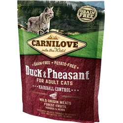 Carnilove Duck & Pheasant pre dospelé mačky - proti chĺpkom 400g granule pre mačky